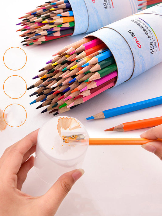 Set de lápices de colores con mina solubles al agua Deli
